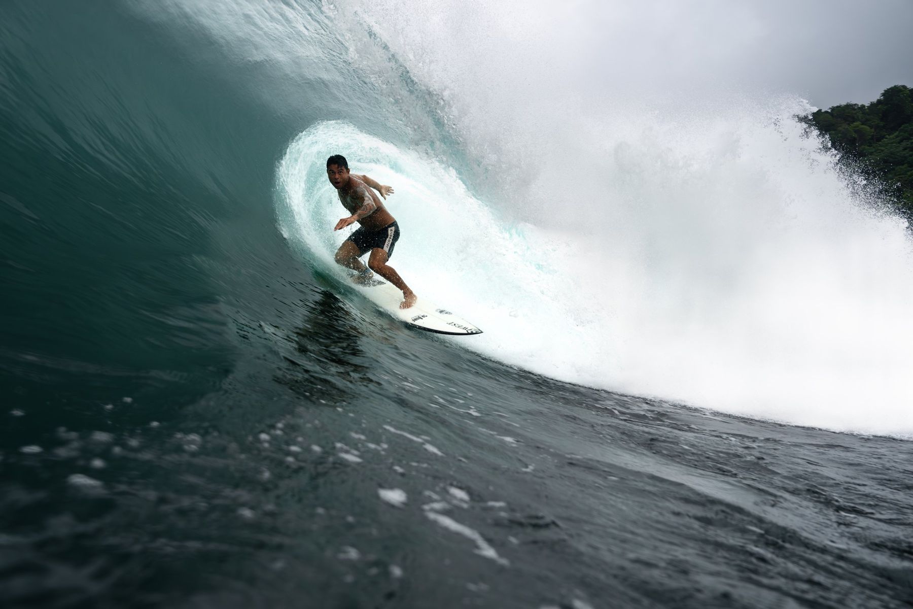 Water and surf photograph by Farren Hill