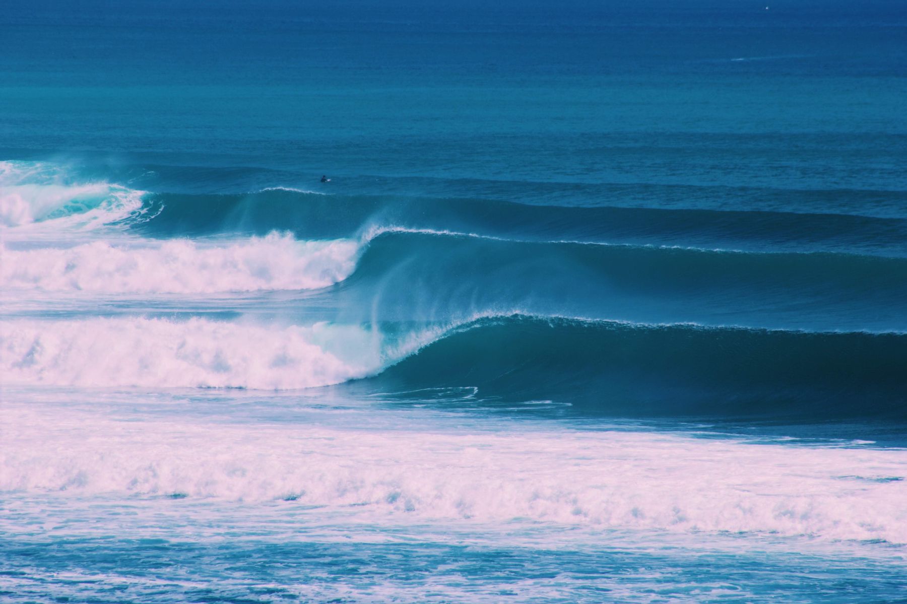 Water and surf photograph by Farren Hill